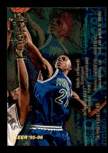 1995-96 Fleer - Kevin Garnett #293 (RC) Rookie Card Legend