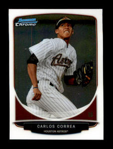 Bowman Chrome Carlos Correa Rookie Card
