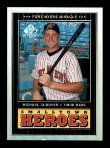 SP Top Prospects Michael Cuddyer Smalltown Heroes Rookie Card Minnesota Twins