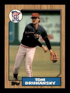 1987 Topps Tom Brunansky #776 Rare Topps Tiffany Version