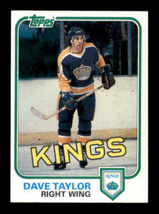 1981-82 Topps - Dave Taylor #40