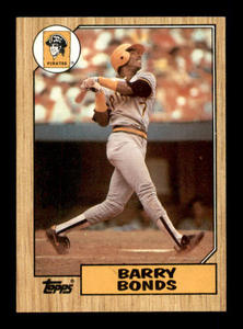 1987 Topps - Barry Bonds #320 (RC) Rookie Card