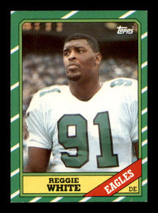 1986 Topps - #275 Reggie White (RC) Rookie Card