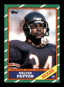 1986 Topps - #11 Walter Payton