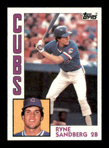 1984 Topps - Ryne Sandberg #596 2nd Year Card