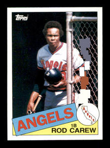 1985 Topps - Rod Carew #300 Minnesota Twins Legend