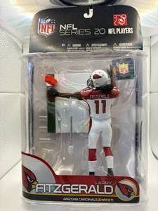 Larry Fitzgerald Sealed NFL Series 20 Football Player Figurine, Rare Sealed Collectible Figure