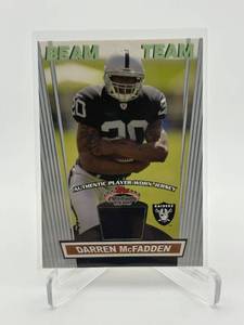 2008 Topps Stadium Club - Beam Team Relics Darren McFadden #BTR-DM (MEM, RC) Game Used Jersey Card Rookie