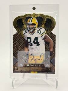 2011 Panini DJ Williams Rookie Card Autograph Green Bay Packers