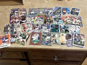 Randal Cunningham Football Card Lot, Vikings and Eagles Cards