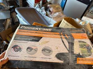 PRESSURE WASHER HANDLE, GUN AND HOSE