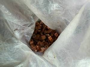 COPPER STRAPS, ANCHORS AND SILL