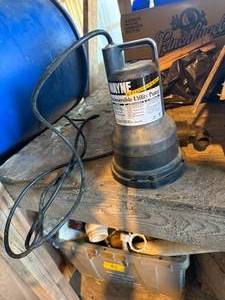 SUMP PUMP UTILITY PUMP