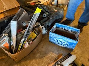 EXHASUT HANGERS, WIPERS, MISC CAR PARTS