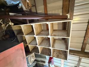 ANTIQUE WOODEN CABINETSHELVES