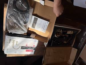 2 - KITCHEN FAUCET SET, TUB FAUCET SET