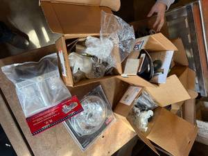 FAUCETS, HANDLES, TUB SPOUTS.