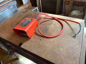 FOOT PEDDLE FOR THREDDING MACHINE