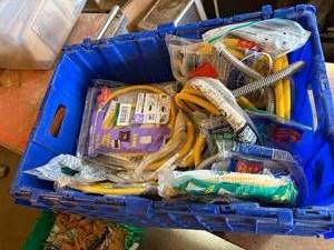 GAS CONNECTORS, VARIOUS SIZES, GAS LINE SUPPLY TUBES