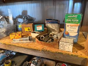 CONTROL BOARD, P TRAPS, FLUSH VALVES, POP UP DRAINS.