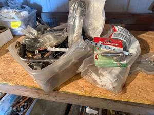 STOOL PARTS, SHOWER HEADS.