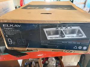 DOUBLE SINK STAINLESS