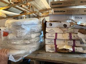 VARIETY OF TOILET SEATS.