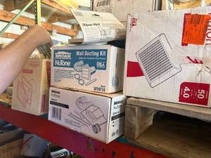 ROOF AND DRYER VENTS, EXHAUST HOODS.