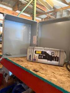 CHECK VALVE AND SEALED ELECTRICAL BOX