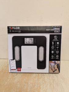 TAYLOR PRECISION HUB BLUETOOTH BODY COMPOSITION SCALE