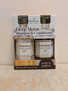 NEW &HONEY DEEP MOIST SHAMPOO & CONDITIONER