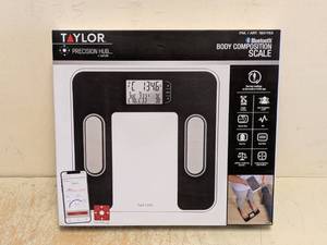 NEW TAYLOR BLUETOOTH BODY COMPOSITION SCALE