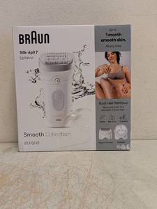 NEW BRAUN SMOOTH COLLECTION EPILATOR KIT