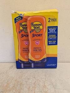 BANANA BOAT SPORT SUNSCREEN 2PK