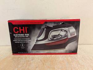 NEW CHI ELECTRONIC IRON WITH RETRACTABLE CORD