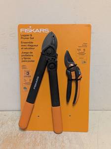 FISKARS LOPPER & PRUNER SET