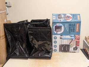 (3) CLEVERMADE FOLDABLE TOTE BAG ON WHEELS