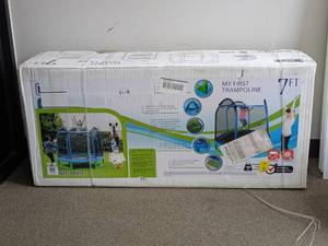 MY FIRST TRAMPOLINE 7FT