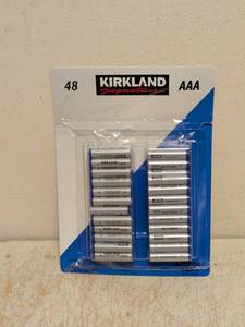 NEW KIRKLAND SIGNATURE AAA BATTERIES 48PK