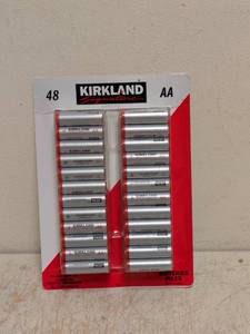 NEW KIRKLAND SIGNATURE AA BATTERIES 48PK