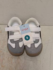 NEW CAT & JACK TODDLER DAKOTA SNEAKERS SIZE 9 GRAY