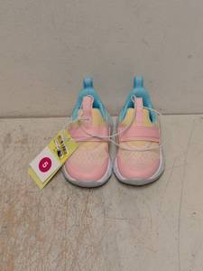 NEW ALL IN MOTION TODDLER DANNIE SLIP SIZE 5 PINK MULTI