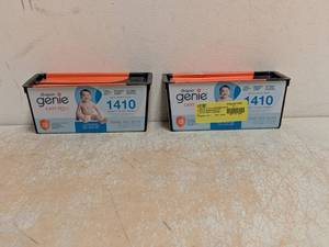 (2) NEW DIAPER GENIE REFILLS