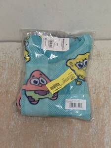 NEW LIC SLEEPWEAR SPOONGEBOB GREEN 18M