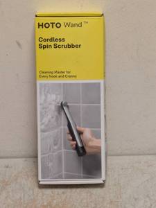 NEW HOTO WAND CORDLESS SPIN SCRUBBER