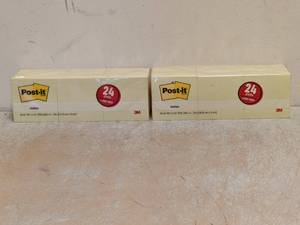 (2) NEW POST-IT NOTES 24PK
