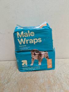 NEW MALE WRAP DISPOSABLE 24PK