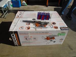 Portable Rigid 10" table saw . New in box. As shown.