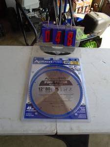 Qty of 2 Avanti Pro 12� 80 tooth blades. As shown.