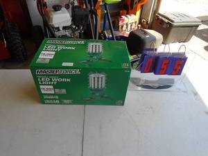 New in box MasterForce led work light. As shown.